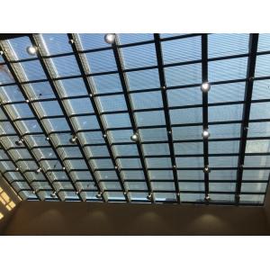 Aerofoil Shape Aluminium Sun Louvers Motor Exterior Wall System Architectural