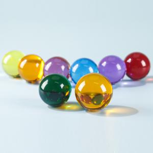 Custom large acrylic sphere transparent acrylic resin Contact Juggling balls