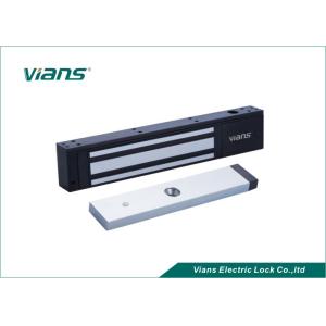 Black CE approval 280KG 600lb Electric Magnetic Lock , electric lock 12V