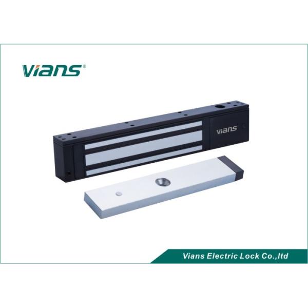 Buy Black CE approval 280KG 600lb Electric Magnetic Lock , electric lock 12V at wholesale prices