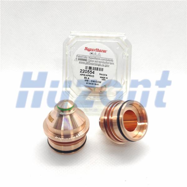 Buy Copper 220554 Hypertherm Laser Cutter Nozzle Assembly at wholesale prices