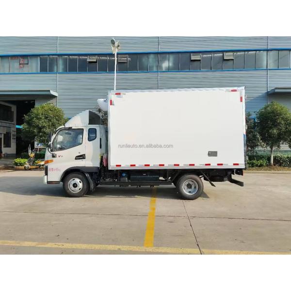 China Factory Customized JAC V5 Refrigerator Truck Freezer Food Meat Transport Container Box Refrigerated Truck