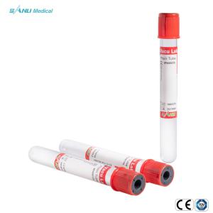 13x100mm Vacuum Blood Collection Plain Tube