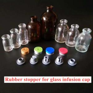 Injection Medical Rubber Stopper 32mm Grey Bromobutyl Rubber Stopper