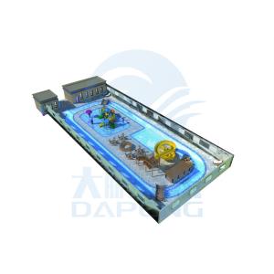 Outdoor Water Park Design Equipment Kids Fiberglass Water Slide Set With