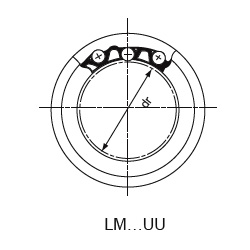 Quality Linear bearings LM…UU/ UUAJ/ UUOP Linear motion bearings LM 16UUAJ for sale
