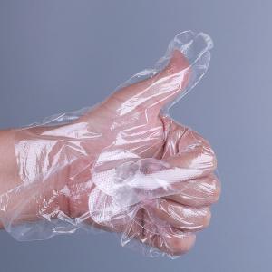 Plastic HDPE/LDPE PE Disposable Poly Food Service Hand Gloves