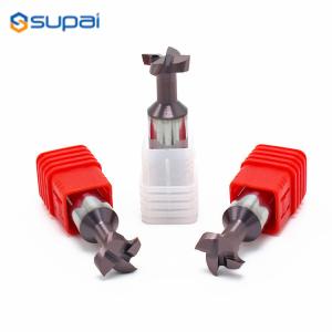 China Carbide Custom End Mills CNC T Slot Milling Cutter For Metal Machining on sale