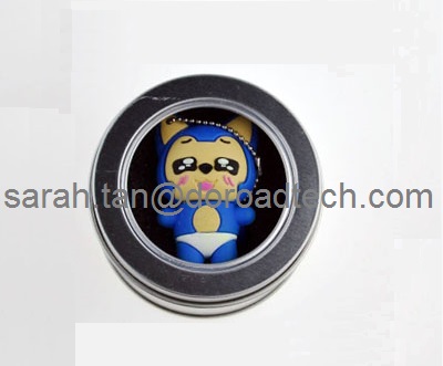 Promotional Gift Custom Cartoon PVC USB Flash Drive