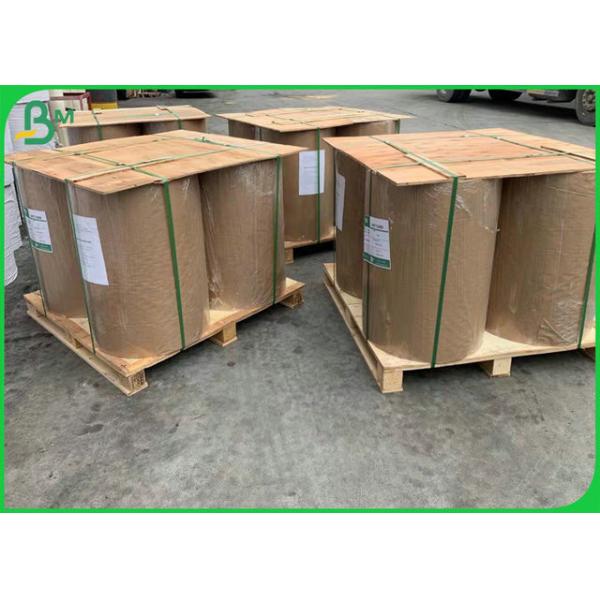 Buy 31inch Width Eco Kraft Wrapping Paper 80g 100g With Uncoated Type at wholesale prices