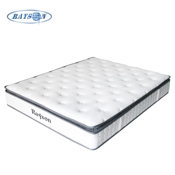 Buy 9 Inch Mattress Height Bonnell Spring Mattress Pillow Top at wholesale prices
