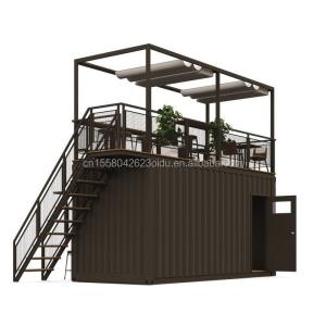 Steel Frame Galvanized Steel Bending 180g 20ft Foldable Luxury Prefabricated