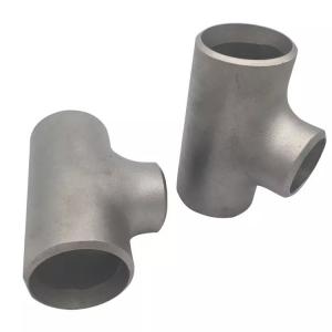 Quality ASTM WPB A234 SCH40 DN50 Straight Coupling Reducing Pipe Fittings Tee for sale