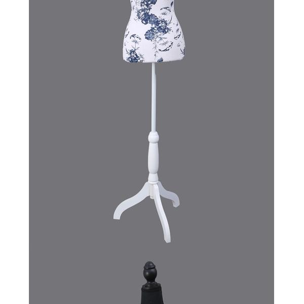 Factory direct sales foam cloth female model clothing display props bust printed linen cloth pin-inserable cloth