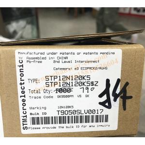 STP12N120K5 P12N120K5 12A 1200V TO220 MOS FET
