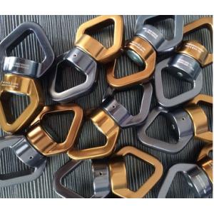 Heavy duty double loop spinning swivel.Climbing carabiner