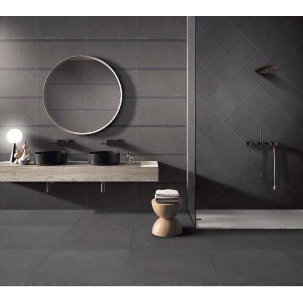 Dark Gray 600x600mm Full Body Porcelain Tiles for Moisture-Proof Flooring