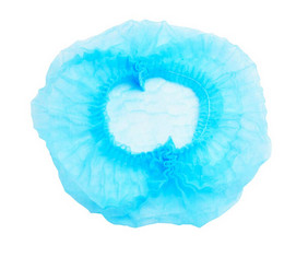 Buy Non Woven Round Disposable Head Cap , Disposable Surgical Head Covers at wholesale prices