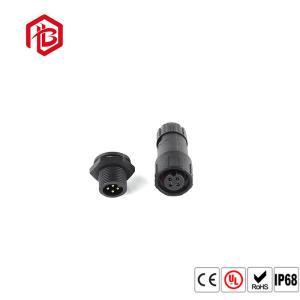 China Solder Plug M14 Waterproof Electrical Power Cable Connector on sale
