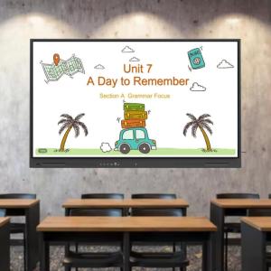 Ai Function 75 Inch 4K Resolution Interactive Flat Panel Smart TV with New