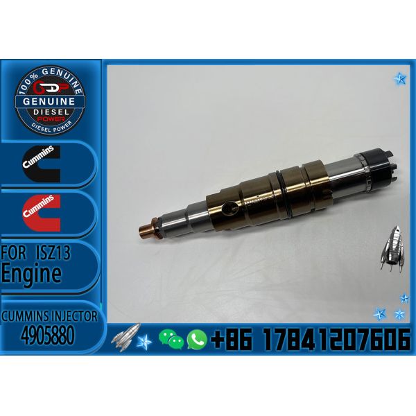 Excavator Accessories Fuel Injector 2872544 2031835 2030519 4905880 for Cummins 4D18 QSZ13 Diesel Engine Spare Parts