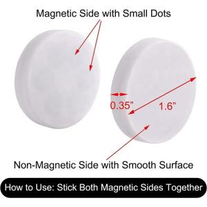 Reusable Industrial Magnet Shower Curtains Weights with Strong Magnetic Buckle