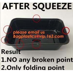 32oz Biodegradable Diamond Shape Compostable PLA Raw Material transparent Clear