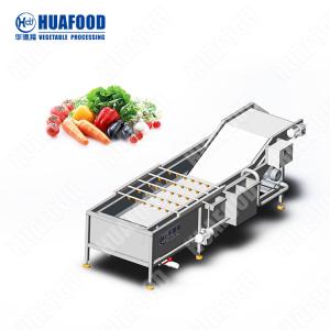 Automatic Ultrasonic Fruit Vegetable Washing Machine And Blanching Machine