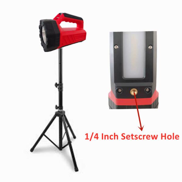 2 In 1 850 Lumen IP66 Rating Handheld Searchlight For Outdoor