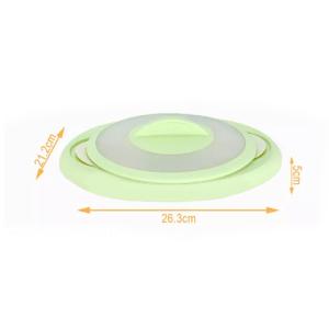 Hot Resistant Kitchen Utensil Food Grade Collapsible Silicone Food Steamer
