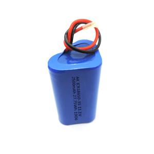 2500mAh 12V Rechargeable Panasonic 18650 Lithium Ion Battery