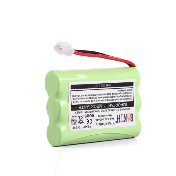 BAKTH 900mAh 3.6V Nickel Metal Hydride Battery Pack Square Hole Plug Battery For Motorola
