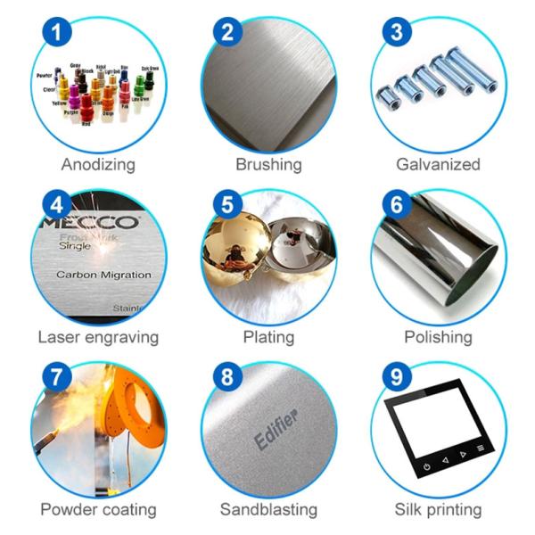 Aluminum Alloy Turning CNC Automotive Parts ISO9001 2008 / TS 16949