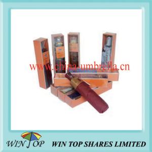 China Auto Open and Close Gift Umbrella with Paper Box on sale