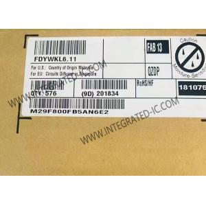 China M29F800FB5AN6E2 Memory IC Chip 8Mbit Parallel NOR Flash Embedded Memory TSOP-48 on sale