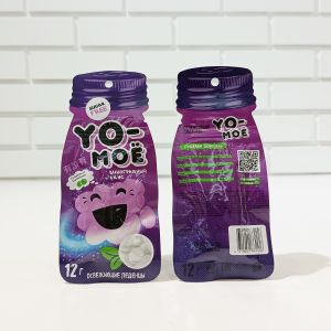 Quality Customized Wintergreen Mints Sachet Packing Sugar Free Grape Flavors Vitamin Healthy Mints Candy Factory for sale