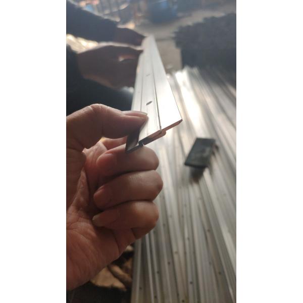 Aluminum Mounting Frame Hanger Sign Bracket White Hardware Screws for Secure Mounting