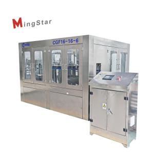 Automatic 8000bph Pet Bottle Water Filling Machine with steel structure