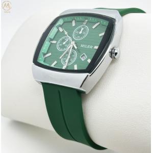 Fashion Sports Luxury Silicone Strap Watches Lage Dial Wrist Quartz Watch