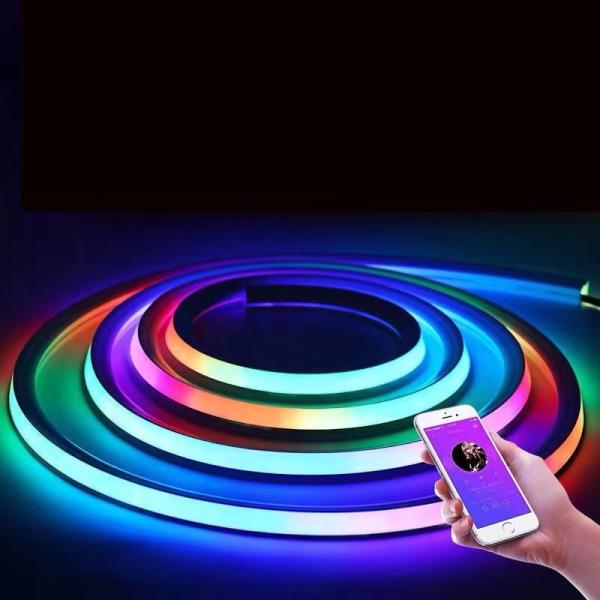 Buy Flexible Silicone LED Neon Strip Lights 120 Degree Beam Angle at wholesale prices