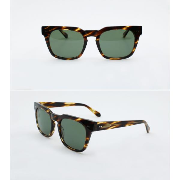 Wafarer Vintage Polarised Mens Womens Sunglasses for Driving UV 400 Protection Sun Glasses Acetate Frame