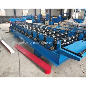 Zinc Roofing Tile Roofing Sheet Roll Forming Machine 0.3-0.6mm Thickness