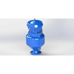 No Harm Liquid Spilling RAL5010 Air Release Valve For Sewage Water System