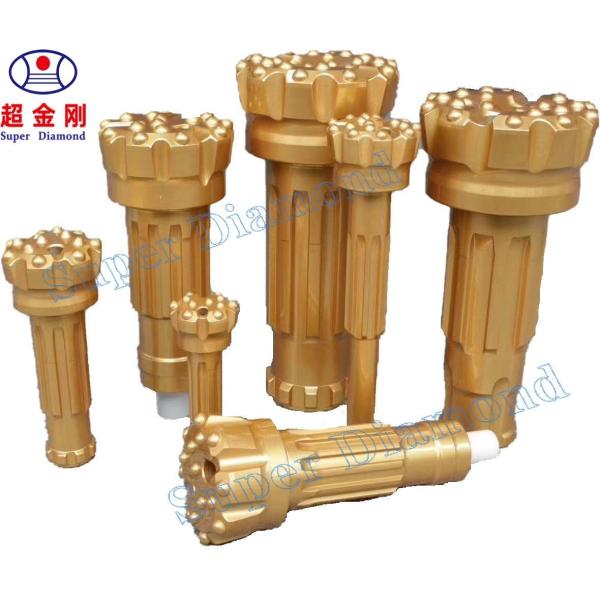 DTH Drilling Bit Made of Alloy Steel for Complex Formation and ISO 9001 2000