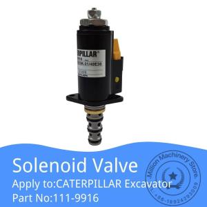 111-9916 KDRDE5K 40E30 Solenoid Valve For Excavator E320BC/D Hydraulic Main Pump