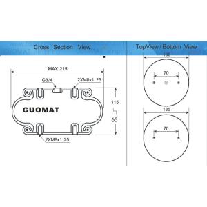 PM/31081 Single Convoluted Air Spring