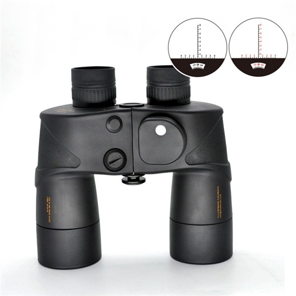 Internal Rangefinder Military 7x50 Binoculars For Hunting , Night Vision