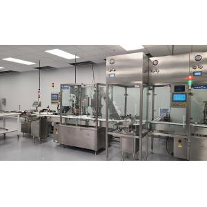 Vial Filling and Stoppering Line with ABB Main Motor