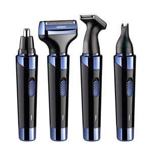 Painless Waterproof Hair Clippers 4 In 1 Nose Hair Beard Lettering Ear Trimmer