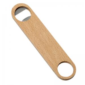 Quality Beech Wood Metal Bottle Opener Sublimation - Perfect For Gifting 4cm for sale